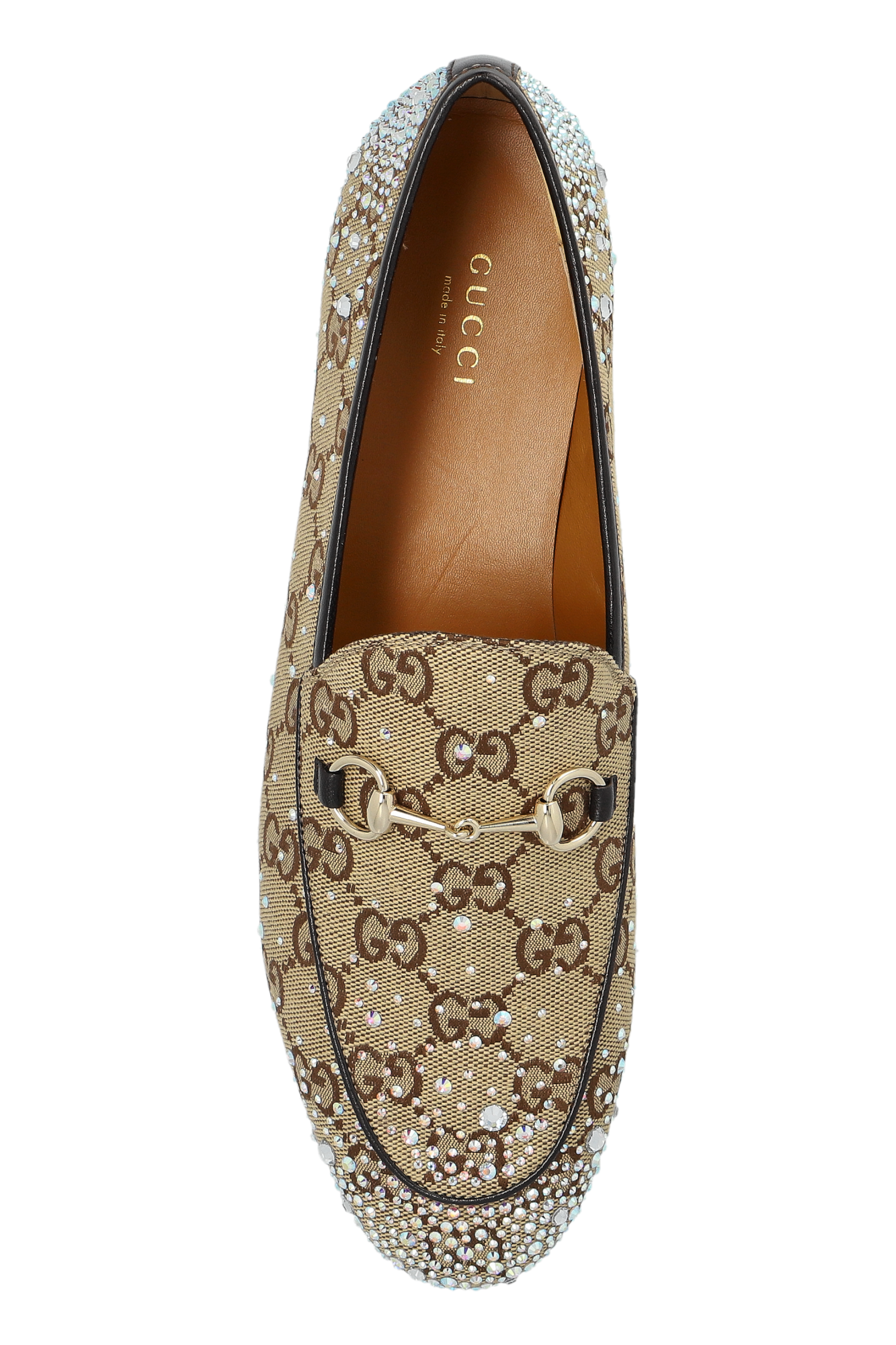 Beżowy Buty `Jordaan` typu `loafers` Gucci - Vitkac Polska